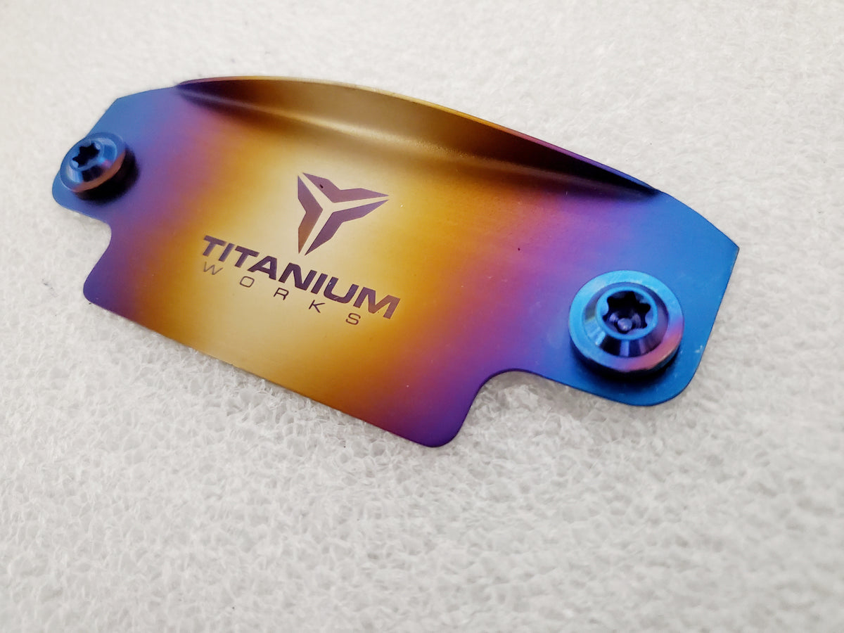 Mazda 13B RX-7 inspection plate – Titanium Works