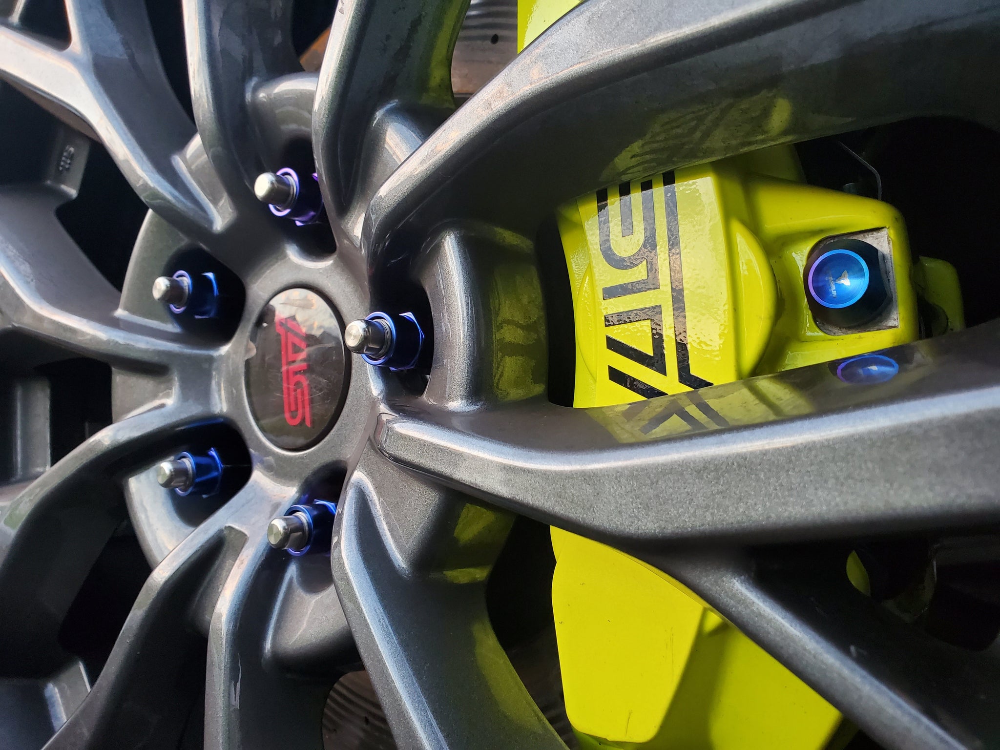 2018+ Subaru STI brembo hardware – Titanium Works