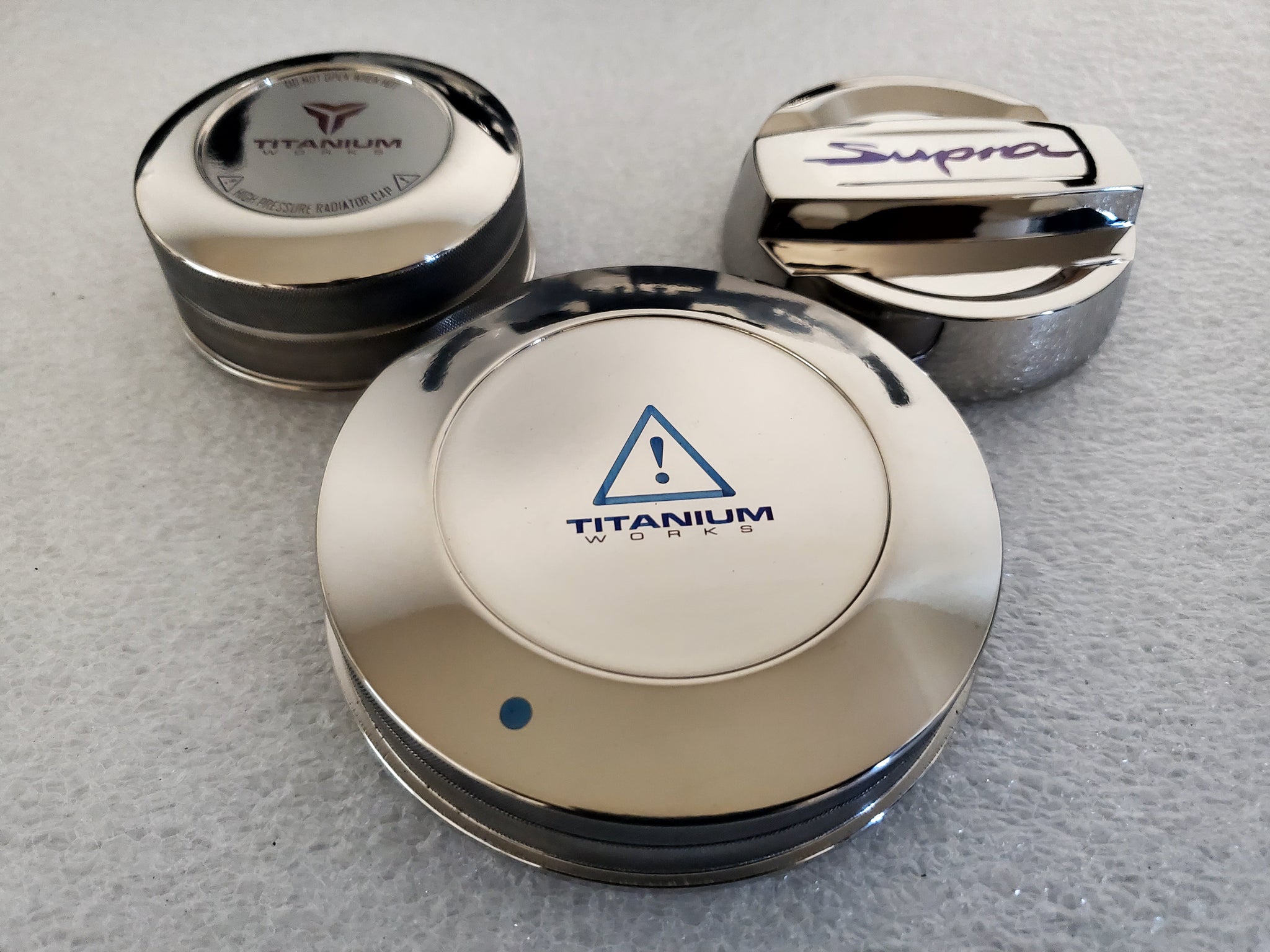 Supra radiator discount cap