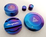 Titanium Works A90 supra cover caps
