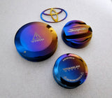 Titanium Works A90 supra cover caps