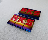 HKS titanium plaque