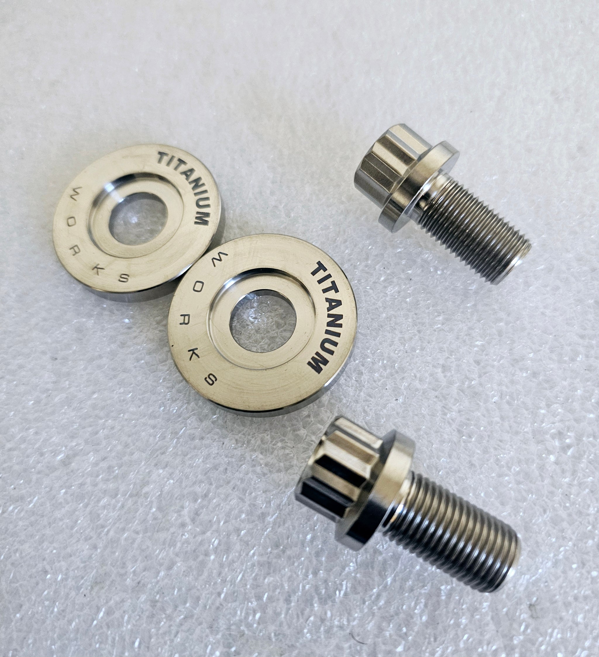 Toyota 2JZ-GTE Supra cam gear center hardware – Titanium Works