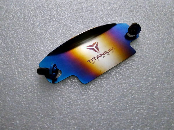 イマンビビアンタイルプレート Mazda 13B RX-7 inspection plate – Titanium Works
