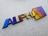 AMS Alpha Titanium emblem