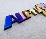 AMS Alpha Titanium emblem