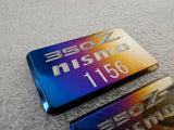 Nissan 350z console plaque