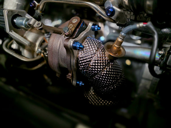 Titanium Works Honda Civic Type R  FK8/FL5 downpipe / Exhaust hardware