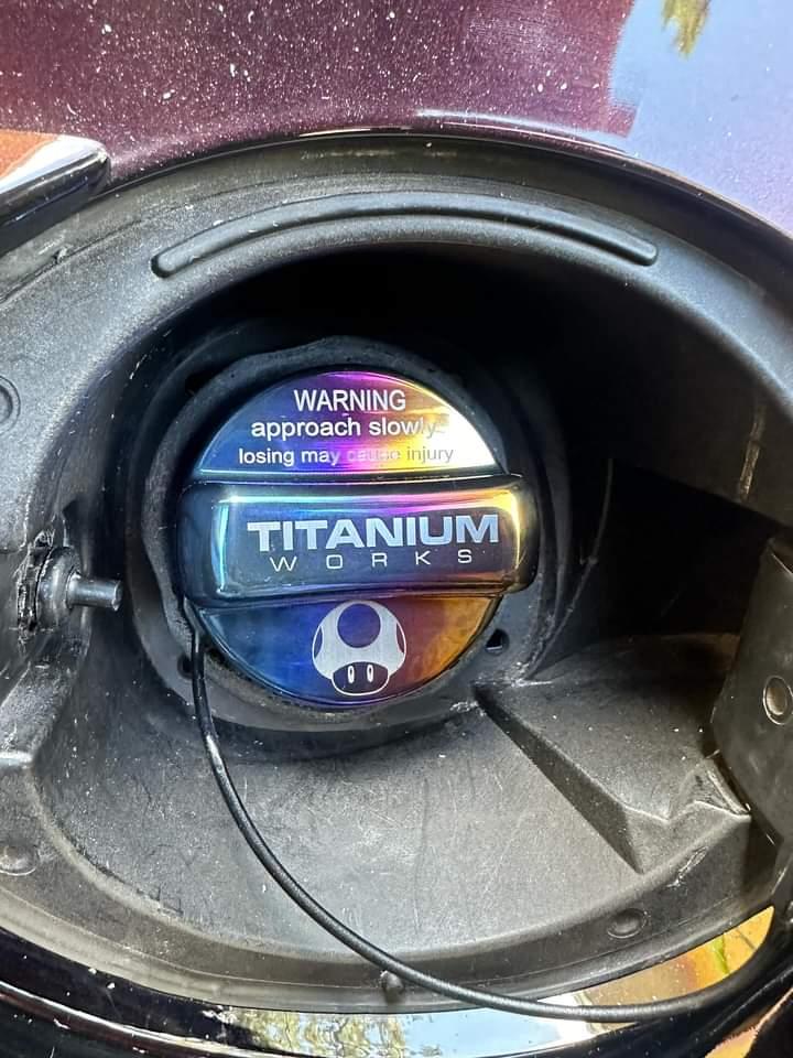 Titanium works gas cap – Titanium Works