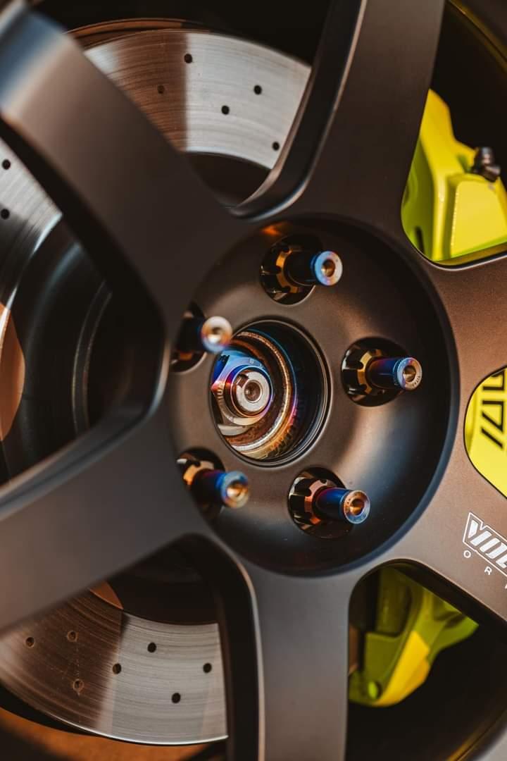 Titanium Works Hub centric rings