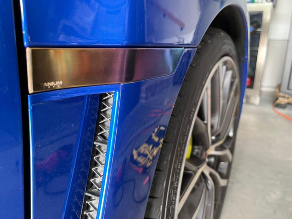 Subaru WRX STI  2015 - up fender badge