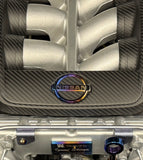 Nissan engine cover badge