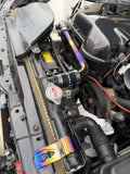 MKIV Toyota Supra (93-up) /Aristo billet titanium Radiator stays