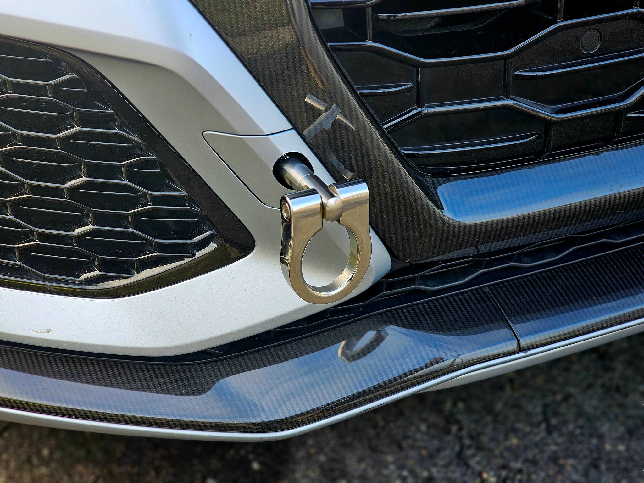 Titanium Works tow hook