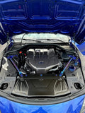 Titanium Works A90 supra engine bay caps