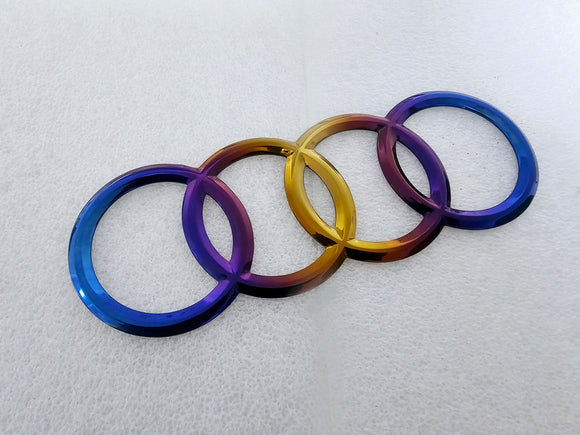 Audi rs6 / rs7 front bumper crest emblem