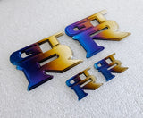 Nissan GTR R35 fender badge inserts