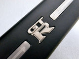 Nissan gtr kick plate badge set