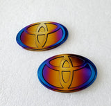 Supra a90 engine cover badges