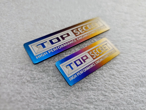 Top secret badge
