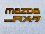 Mazda RX-7 emblems