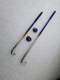 Battery tie down "J" hooks
