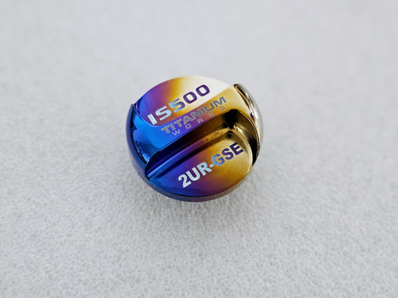 Titanium Works V3 oil cap - Lexus / Toyota