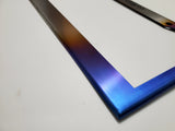 Titanium Works license plate frame