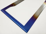 Titanium Works license plate frame