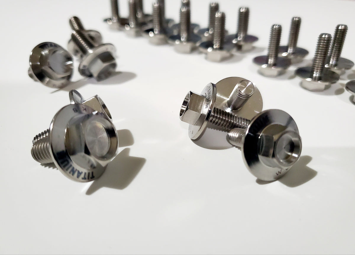 GTR R35 Undertray hardware kit – Titanium Works
