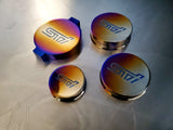 Subaru "YELLOW" caps set