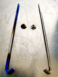 Battery tie down "J" hooks