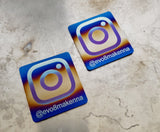 Instagram plaque