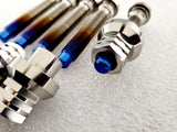 Titanium Works" shank style " lug nuts