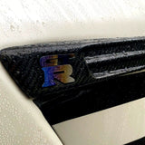 Nissan GTR R35 fender badge inserts