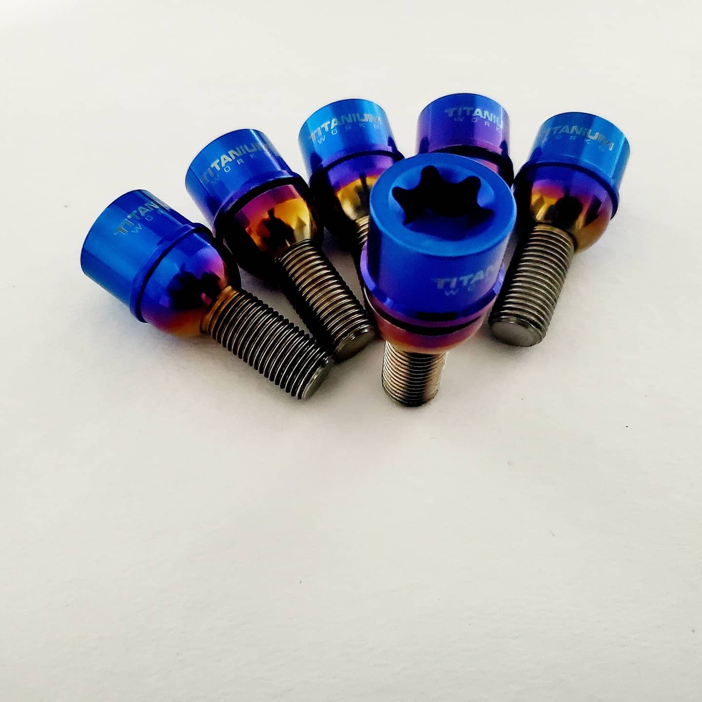 Titanium Works lug bolts
