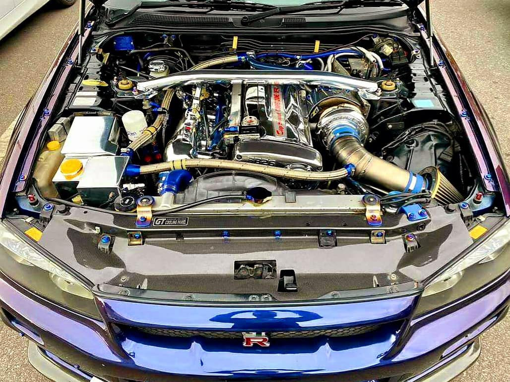 GTR R32 R33 R34 Engine Bay/Fender kit – Titanium Works