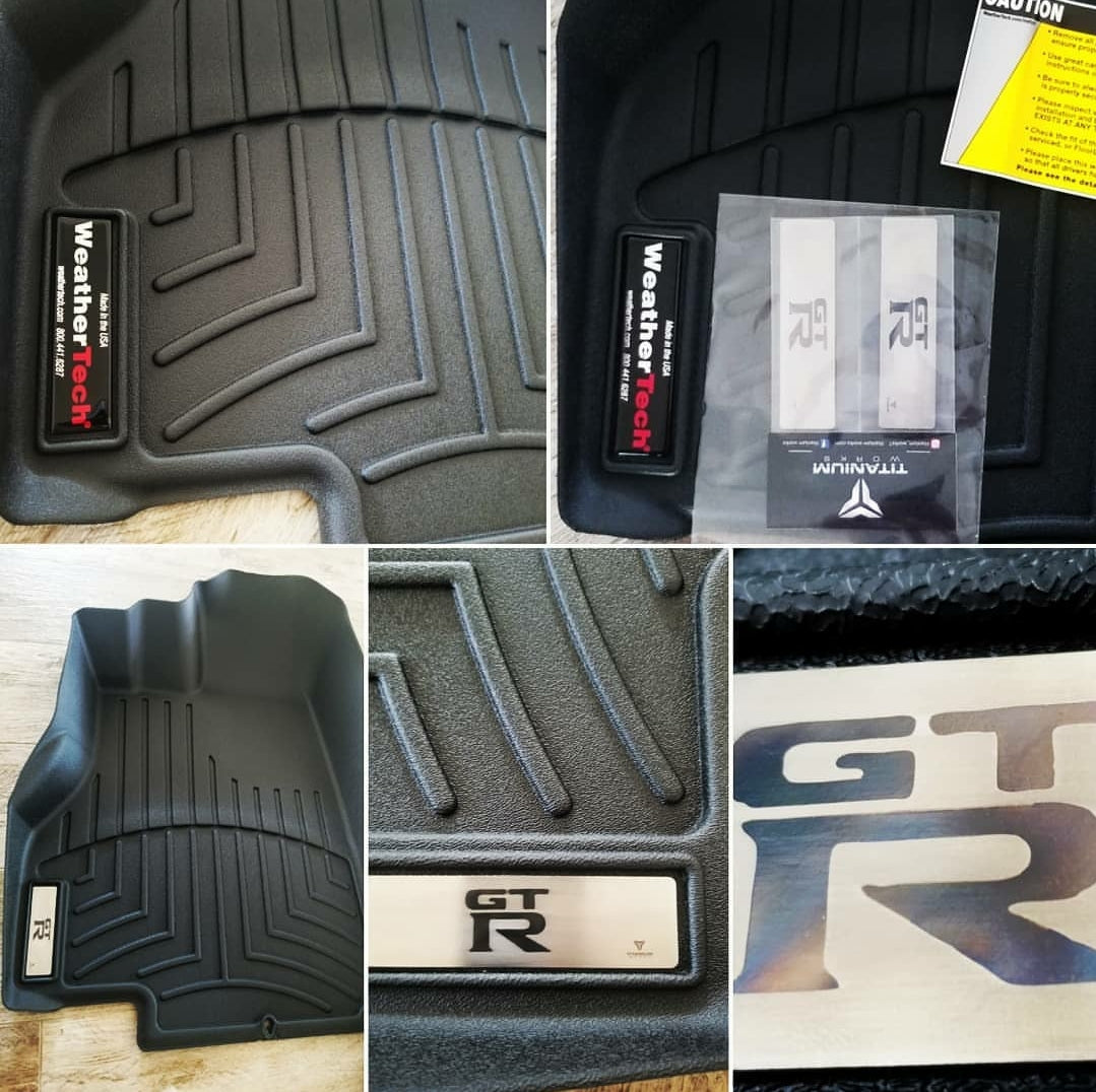 Weather Tech floor mat Custom badges – Titanium Works