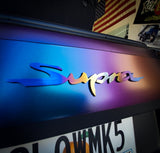 Supra A90 emblems / badges
