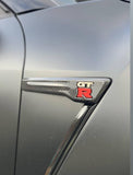 Nissan GTR R35 fender badge inserts