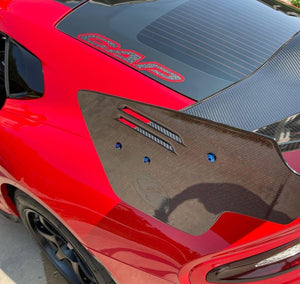 Dodge Viper wing end plate hardware