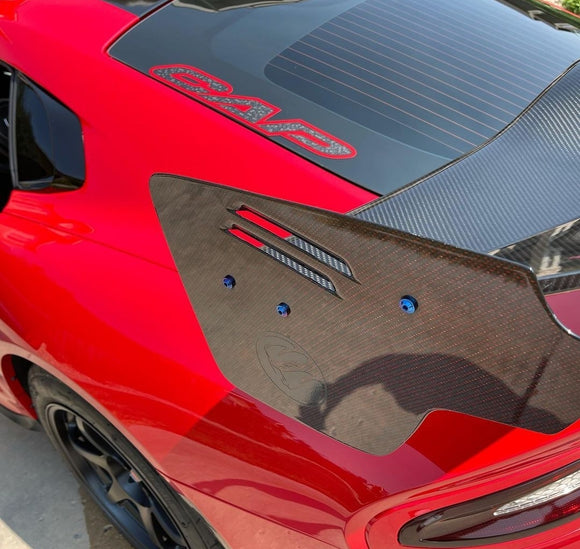 Dodge Viper wing end plate hardware